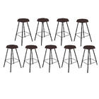 Kit 09 Banqueta Alta Lari Eiffel Hexágono Bancada Bar Balcão