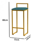 Kit 09 Banqueta Alta Lina Industrial Cozinha Bar Balcão Bistr