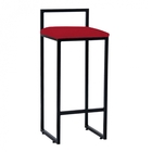 Kit 09 Banqueta Alta Lina Industrial Cozinha Bar Balcão Bistr