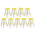 Kit 09 Banqueta Alta Loni Eiffel Industrial Cozinha Bar Balcã