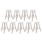 Kit 09 Banqueta Alta Loni Eiffel Industrial Cozinha Bar Balcã