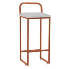 Kit 09 Banqueta Alta Luffi Com Encosto Cozinha Bar Balcão Bis