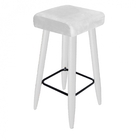 Kit 09 Banqueta Alta Quadrado Luma Para Cozinha Bar Balcão Bi