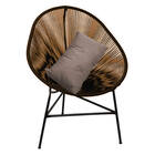 Kit 09 Poltrona Cadeira Corino Bege