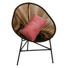 Kit 09 Poltrona Cadeira Suede Rose Gold