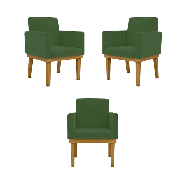 Kit 09 Poltronas Decorativa Reforçada Oferta - Balaqui Decor