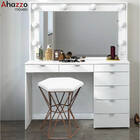 Kit 09 Puff Banqueta Louis Industrial Para Penteadeira Sala H