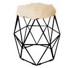 Kit 09 Puff Banqueta Luna Aramado Hexágono Para Penteadeira S