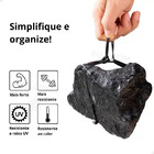 Kit 1000 Abraçadeiras De Nylon Fita Hellerman 200x4,8mm Preta