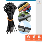 Kit 100 Abraçadeira Nylon Starfer Preto 400 X 4,8mm