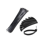 Kit 100 Abraçadeiras De Nylon Fita Hellerman 100x2,5mm Preta