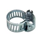 Kit 100 Abraçadeiras Rosca Sem Fim Galvanizada 10mm X 13mm 3/