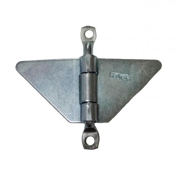 Kit 100 Borboleta Para Janela Guilhotina Zincada - Feltrin