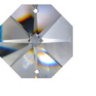 Kit 100 Castanhas De Cristal + 100 Argolas Para Lustres