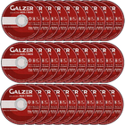 Kit 100 Disco De Corte Fino Aço/inox 4.1/2 - Galzer