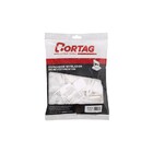 Kit 100 Espaçador Nivelador Revestimento Porcelanato 1,0mm