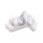 Kit 100 Esponjas Mágicas Tira Manchas Melanina Branca