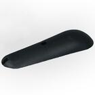 Kit 100 Ombreiras Para Cabides Pretos Resistentes Plásticos O