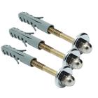 Kit 100 Parafusos Bucha 10 X 8cm Latonado