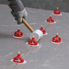 Kit 100 Porca Cunha Niveladora Espaçador Rosca Cortag