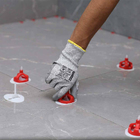 Kit 100 Porca Cunha Niveladora Espaçador Rosca Cortag