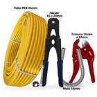 Kit 100mt Tubo Pex 16mm+alicate+tesoura+mola 16mm Tudogás