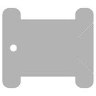 Kit 100x Placas P/ Enrolar Meadas Bordados Fitas 4,0 X 3,5cm