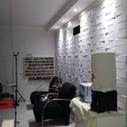 Kit 10  placas em pvc poliestireno revestimento 3d teto e par