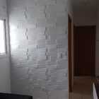 Kit 10  placas em pvc poliestireno revestimento 3d teto e par