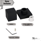 Kit 10 Acabamento Quadrado Registro Volante Metal Padrão Deca