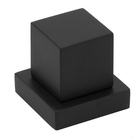 Kit 10 Acabamentos Registro Preto Quadrado ½  ¾  100% Metal