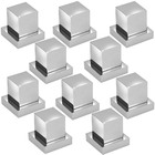 Kit 10 Acabamentos Registro Quadrado 1/2 Ou 3/4 100% Metal