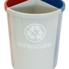 Kit 10 Adesivo Lixeira Mix3 (orgânico )