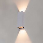 Kit 10 Arandela Duo Blindada Efeito 2 Fachos Duplo Led 5w 300