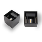 Kit 10 Arandela Hub Led 6w 3000k Duplo Facho Ajustáveis Bivol