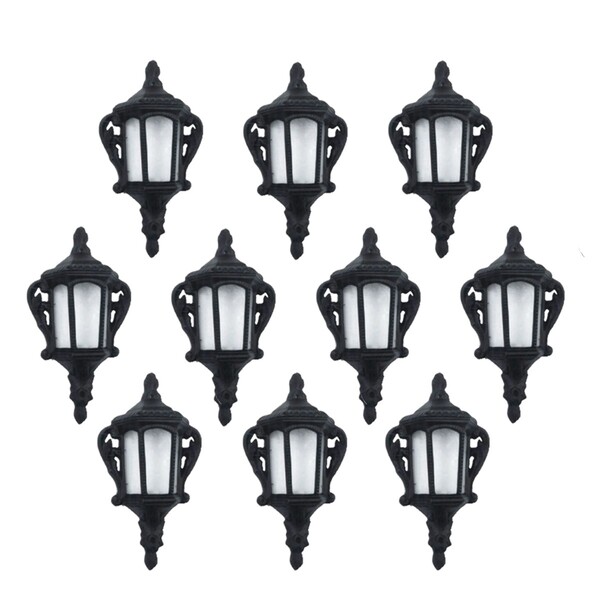 Kit 10 Arandelas Externa Interna De Parede Em Ferro Fundido