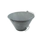 Kit 10 Balde Metal Chapa Natural Pegador 10 Litros Volpato