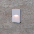 Kit 10 Balizador Fit 2w 3000k Bivolt Ip65 Branco Em Abs