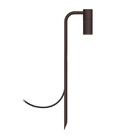 Kit 10 Balizadores Espeto De Jardim Foco Escada Marrom 50cm