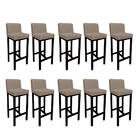 Kit 10 Banqueta Alta Com Encosto Aila Cozinha Balcão Bistrô B