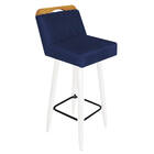 Kit 10 Banqueta Alta Encosto Lith Para Cozinha Bar Balcão Bis