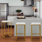 Kit 10 Banqueta Alta Lua Industrial Cozinha Bar Balcão Bistrô