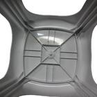 Kit 10 Banqueta Plástica Reforçada Cap. 120 Kg Branca