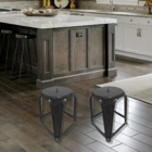 Kit 10 Banquinho Banqueta Plástica Reforçado Suporta 120 Kg