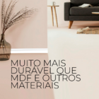 Kit 10 Barras Rodapé Poliestireno 7cm Frisado Branco 2m Rm De