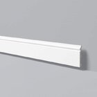 Kit 10 Barras Rodapé Poliestireno Frisado 12cm Gart Fl2 Barra