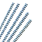 Kit 10 Barras Roscadas Zincadas + 100 Porcas + 100 Arruelas 3