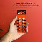 Kit 10 Baterias Alcalina Lr44 1.5v Cod: 408300018 Avant Use