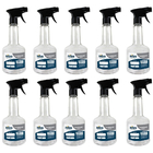 Kit 10 Borrifador Pulverizador 500m Água Álcool Sanitizante