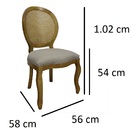 Kit 10 Cadeira De Jantar Com Tela No Encosto Moderna Para Coz